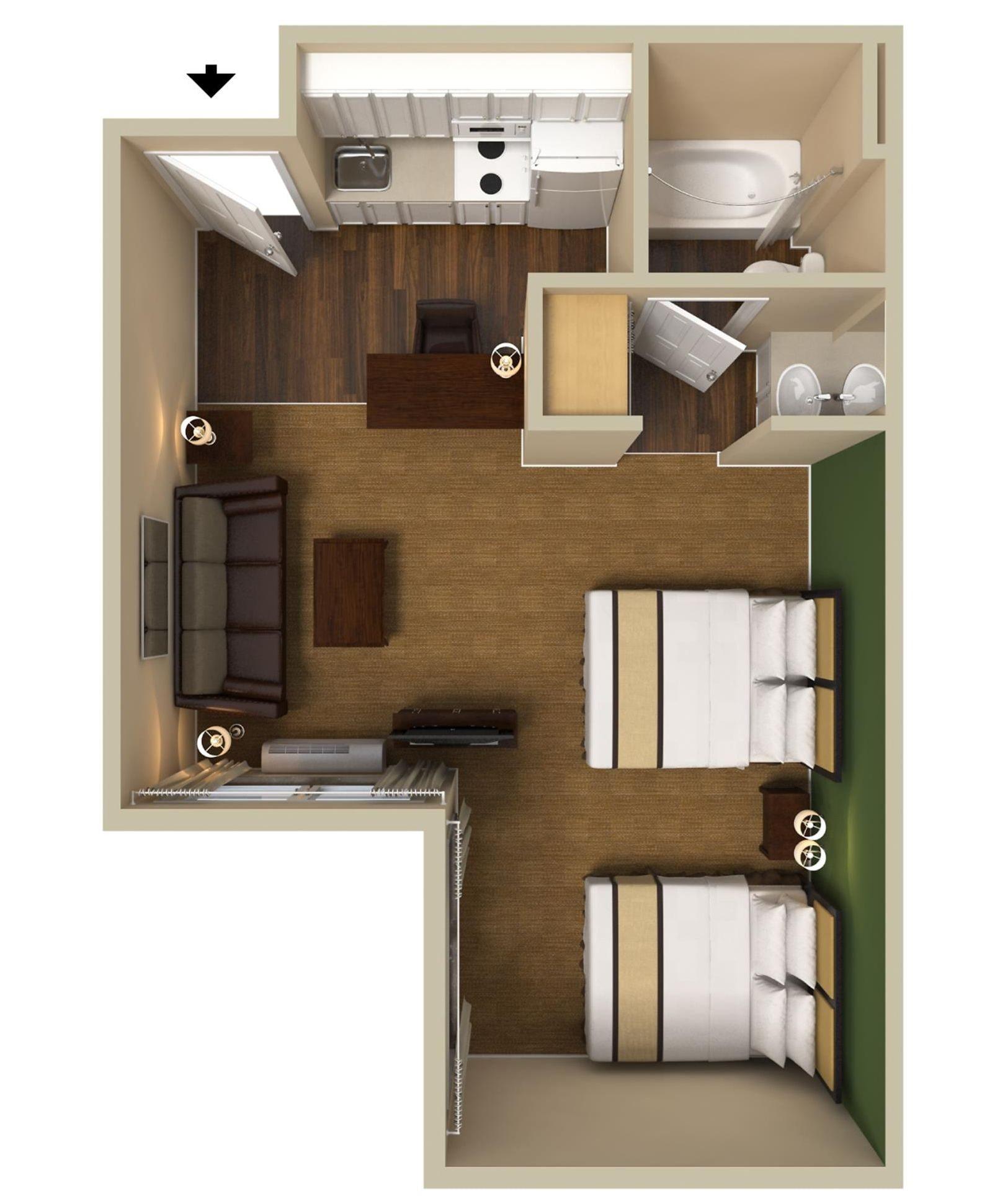 Extended Stay America Suites - Orlando - Convention Center - Universal Blvd Williamsburg Dış mekan fotoğraf